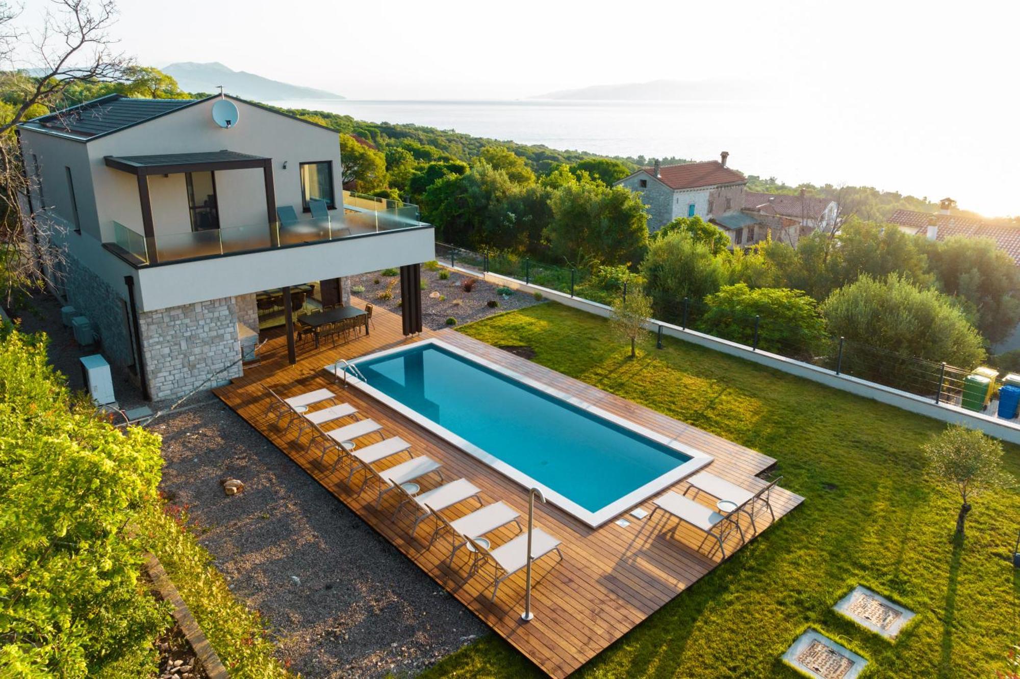 Wild Adriatic Way Villa Labin  Ngoại thất bức ảnh